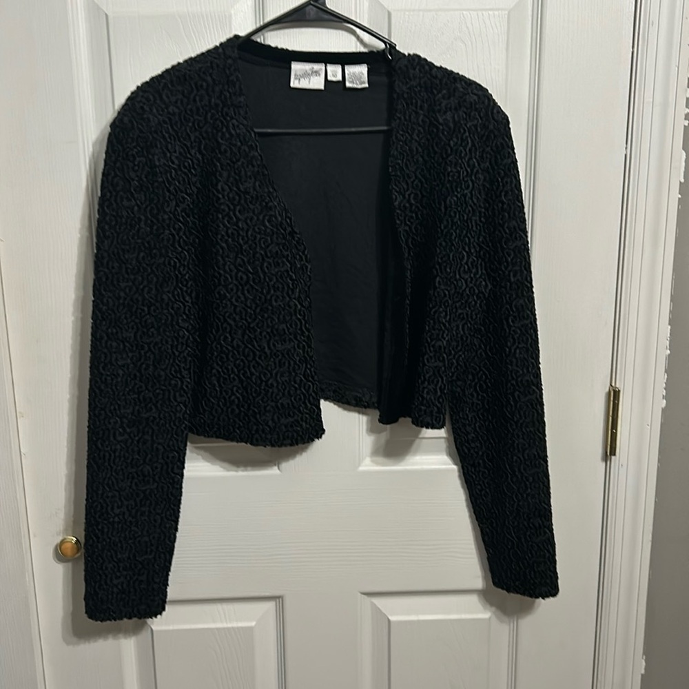 Jacqueline Ferrar jacket. Size 10 black